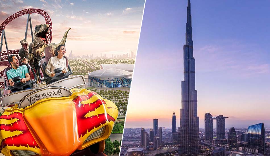 Super Saver: IMG Worlds of Adventure + Burj Khalifa At the Top